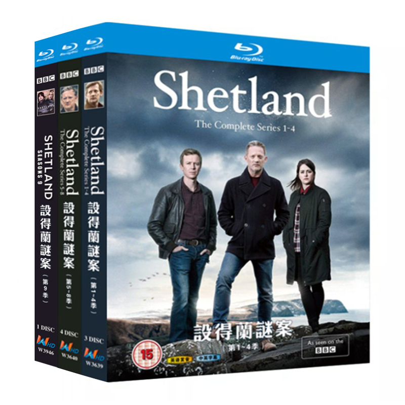 💥Christmas gift-British TV Dramas Shetland Season 1-10 English Subtitle-Bluray Boxed