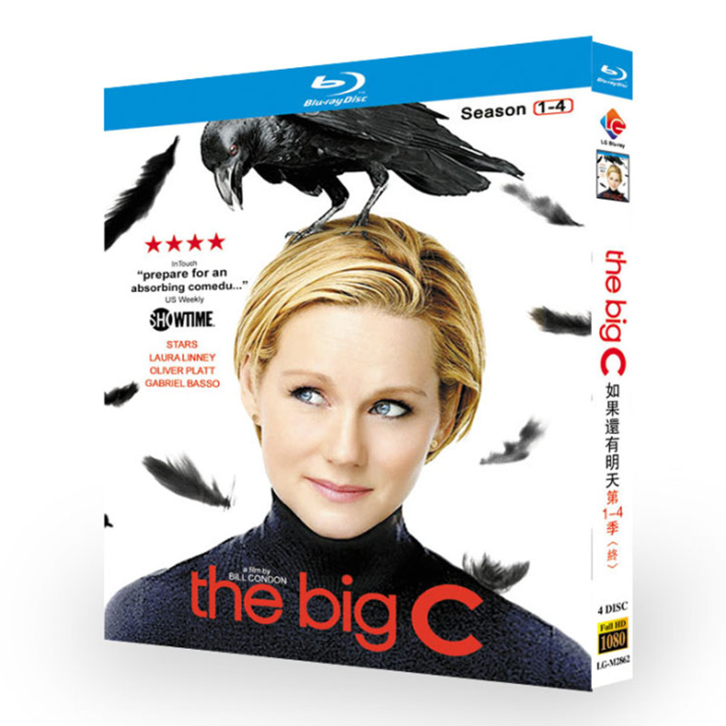 American Drama The Big C Season 1-4 Bluray All Region Discs 4 English Subtitle Boxed