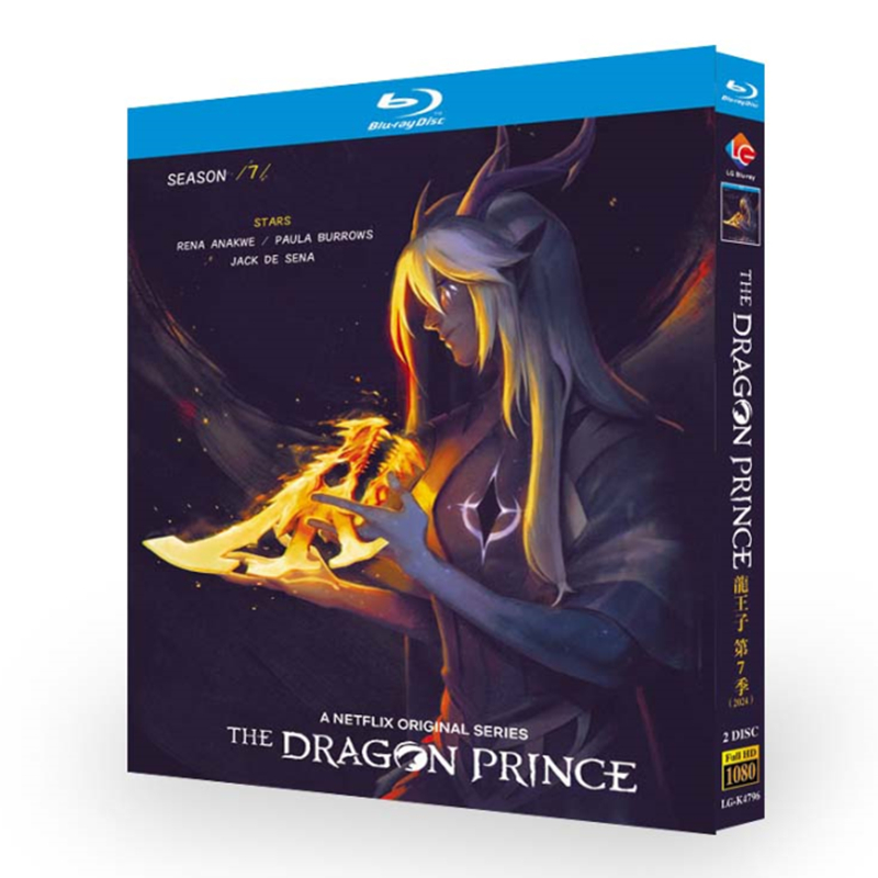 The Dragon Prince Season 7-Bluray