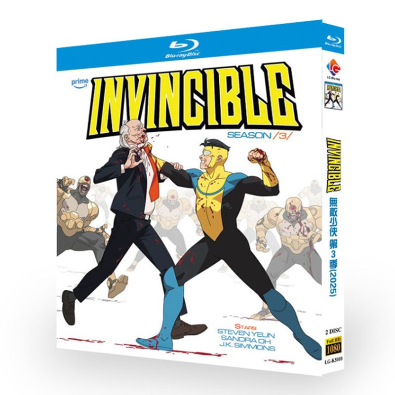 Invincible Season 3-Bluray