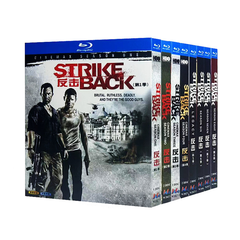 American Drama Back Season 1-8 Bluray All Region Discs 15 Boxed