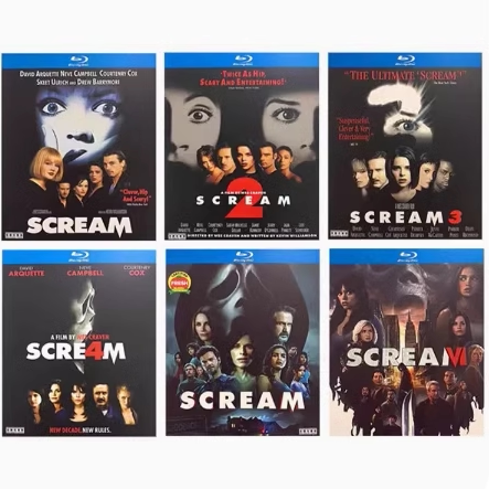 💥US Drama Scream Season 1-7 English Subtitle-Bluray Boxed