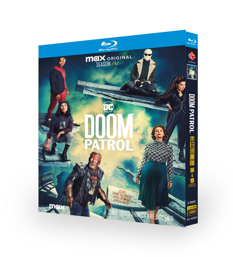 American Drama Doom Patrol Season 4 Bluray All Region Discs 2 English Subtitle Boxed
