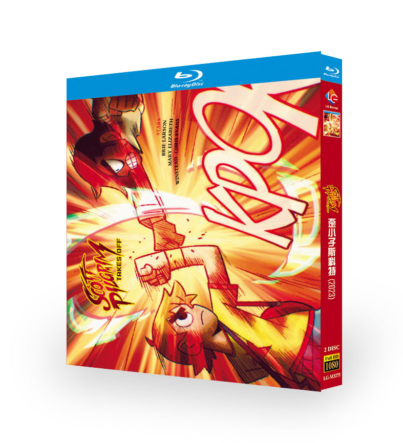 American Drama Scott Pilgrim Takes Off Bluray All Region Discs 2 English Subtitle Boxed