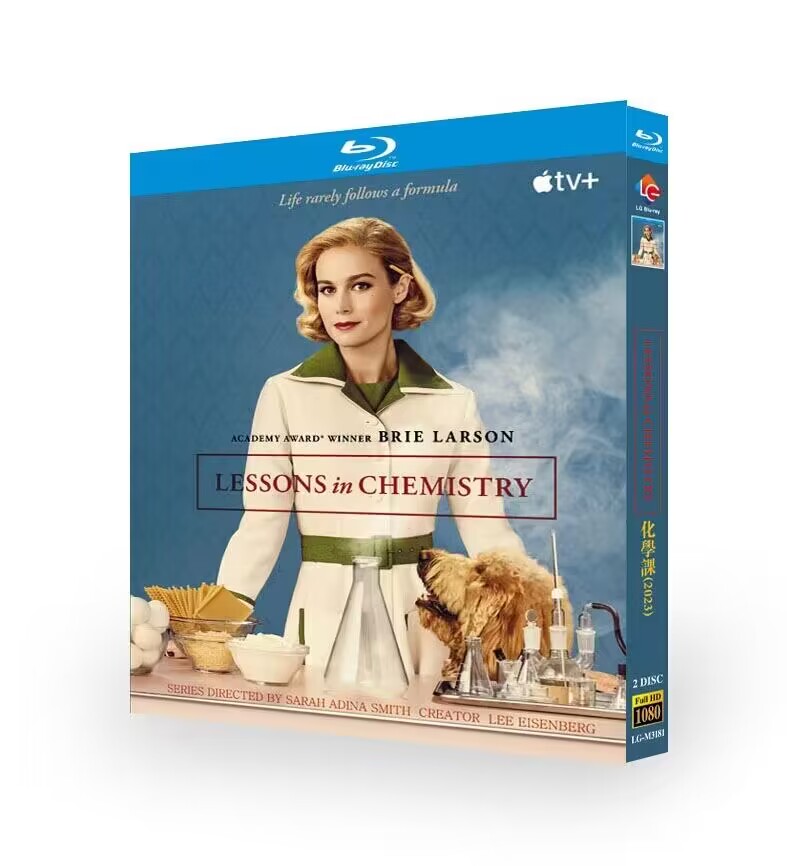 American Drama Lessons in Chemistry Bluray All Region Discs 2 English Subtitle Boxed