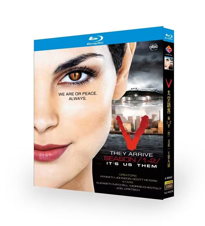 American Drama V Season 1-2 Bluray Free Region Boxed