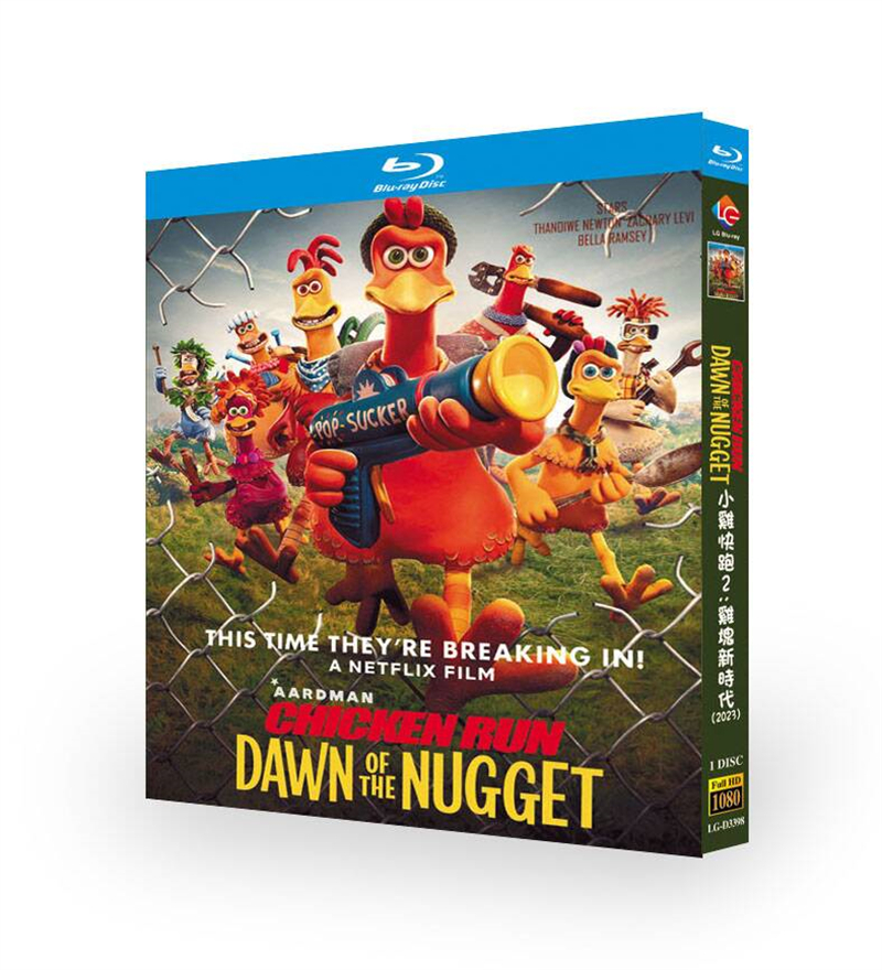 American Drama Chicken Run: Dawn of the Nugget Bluray All Region Boxed