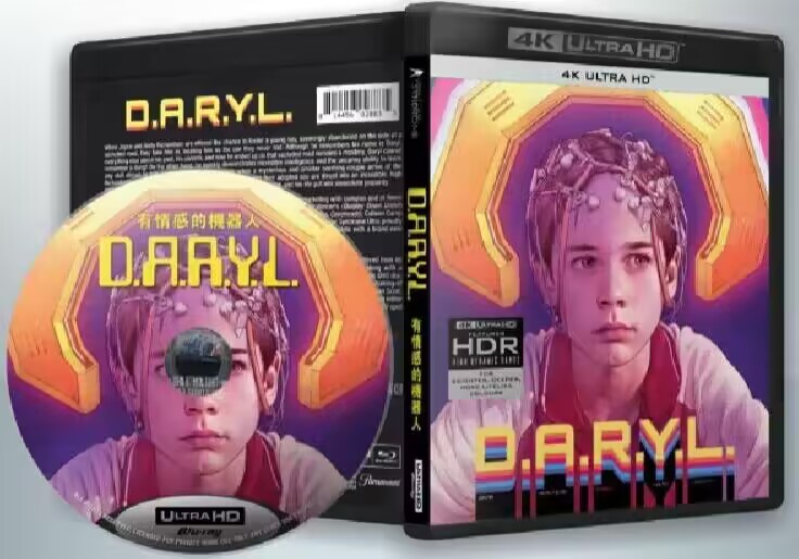 4K-UHD American Drama D.A.R.Y.L. Boxed