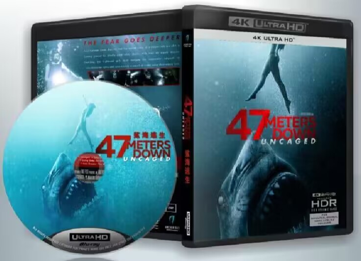 4K-UHD American Drama Meters Down: Uncaged Boxed