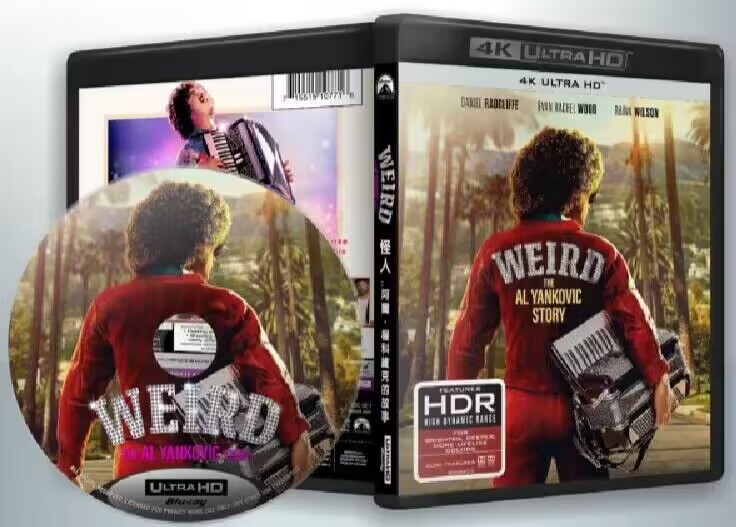 4K-UHD American Drama Weird: The Al Yankovic Story Boxed