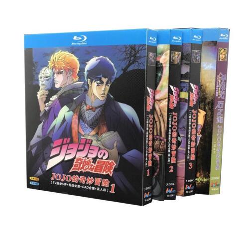 Japen Drama JoJo's Bizarre Adventure 1-6 Blu-Ray Free Region Chinese Subtitle Boxed