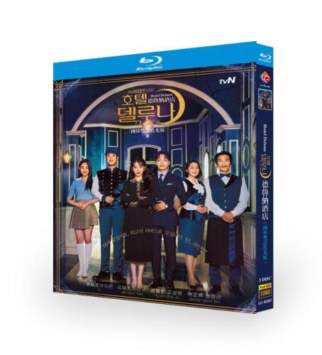 Korean Drama Hotel Deluna Blu-ray HD Free Region English Subs Boxed
