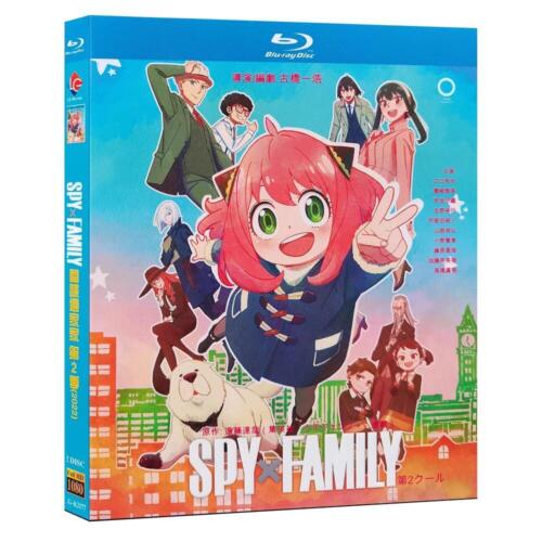 Japanese Drama SPY x FAMILY Part 2 Blu-ray HD Free Region English Subs Boxed