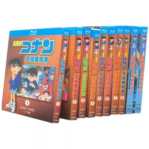 Japen Drama Meitantei Conan 1-8 +2 MOVIE Blu-Ray Free Region Chinese Subtitle Boxed