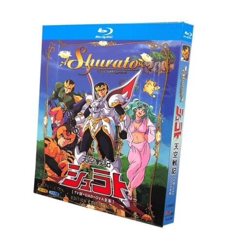 Japen Drama Tenkû senki Shurato TV+OAD+OVA Blu-Ray Free Region Chinese Sub Boxed