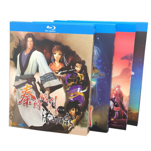 Chinese drama The Legend of Qin Season 1-5 Blu-ray Chinese Subtitle Boxed