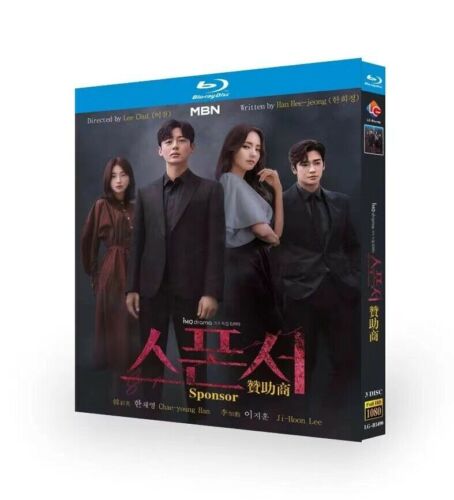 Korean Drama Sponsor Blu-ray HD Free Region English Subs Boxed