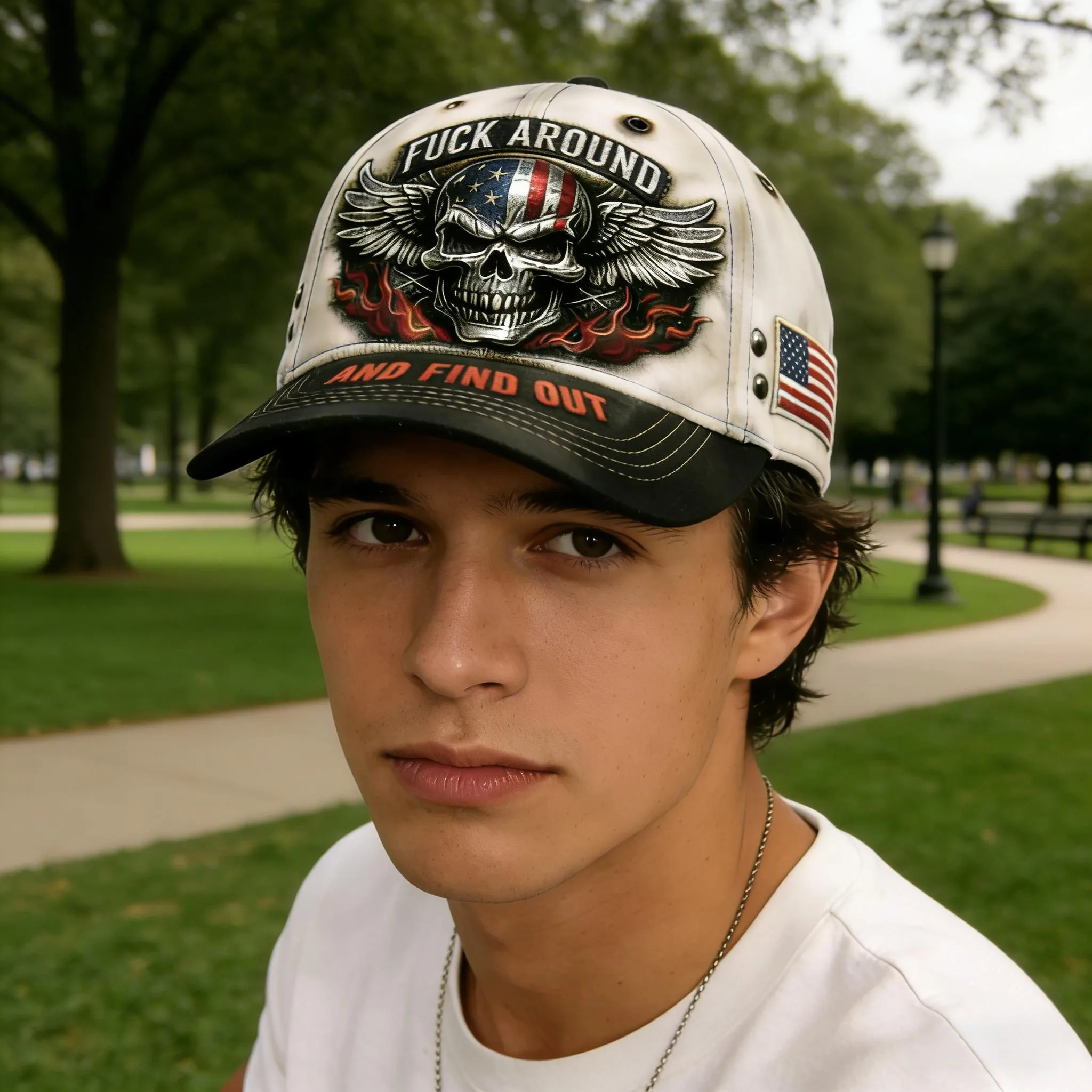 💀Bitter Bold Attitude Hat