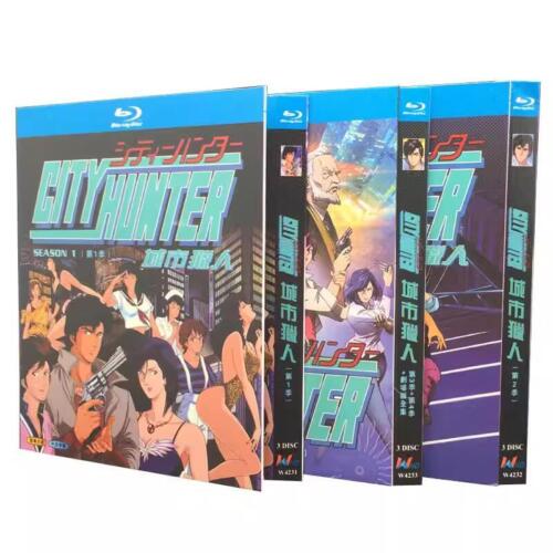 Japen Drama City Hunter 1-4（1991） Blu-Ray Free Region Chinese Subtitle  Boxed