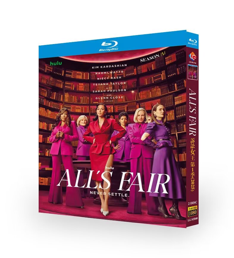 💥Christmas gift-American TV Dramas All's Fair Season 1 English Subtitle-Bluray Boxed