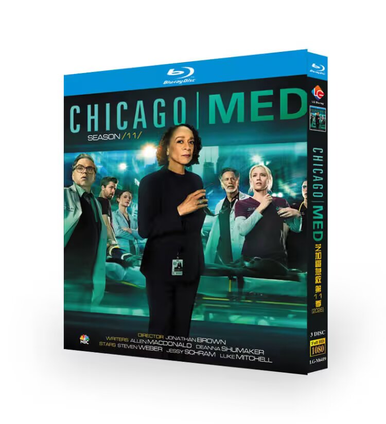 US Drama Bluray Chicago Med Season 11 English Subtitle