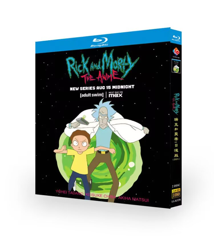 Rick and Morty: The Anime -Bluray