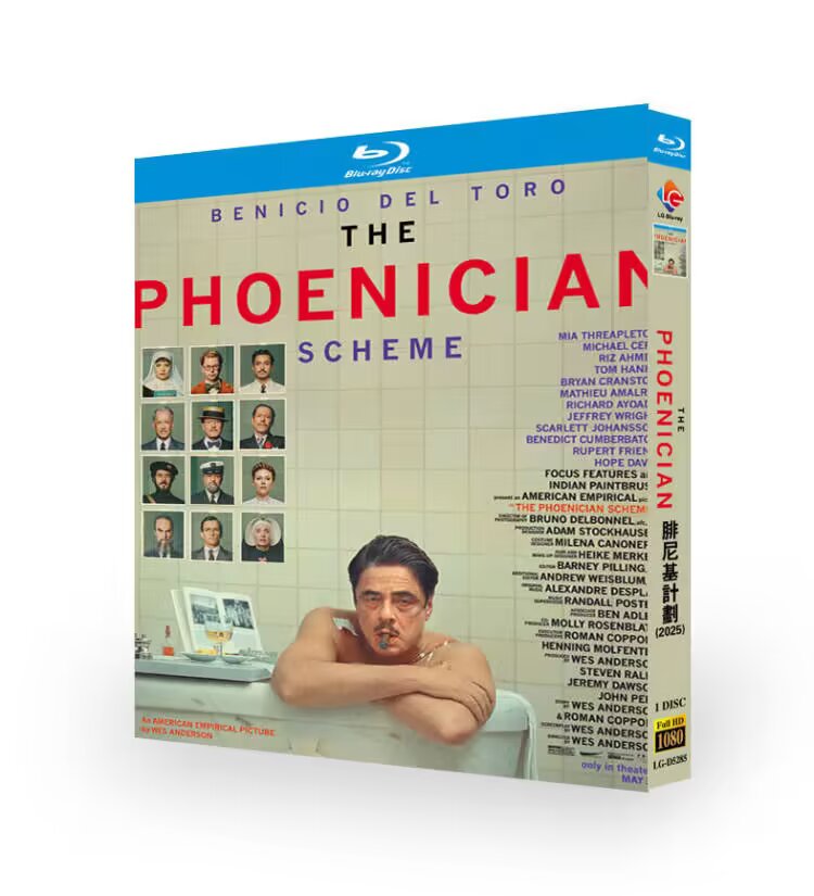 The Phoenician Scheme-Bluray
