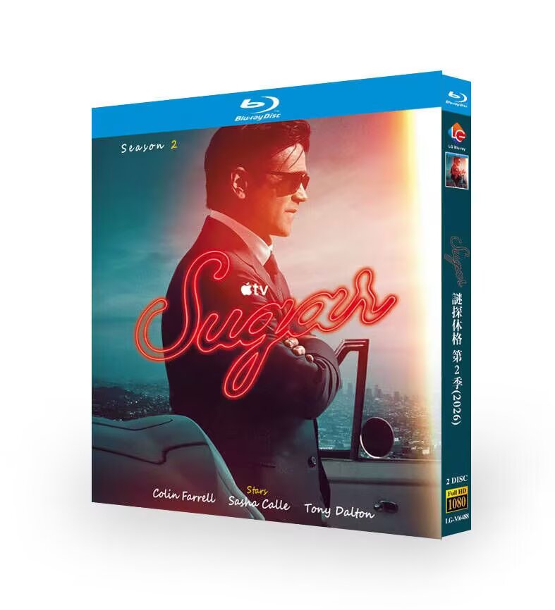 Sugar Season 2 Blu-ray Disc | Mystery Thriller TV Series Full HD 1080P Collection