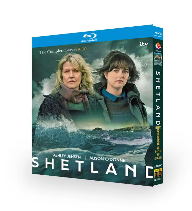 💥Christmas gift-British TV Dramas Shetland Season 1-10 English Subtitle-Bluray Boxed