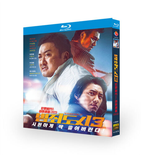 2023 Korean Drama The Roundup: No Way Out BluRay All Region Disc 1 English Subs Boxed