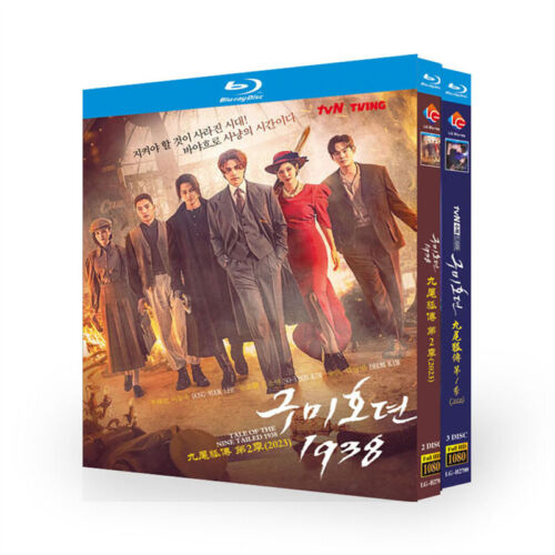 2023 Korean Drama Tale of the Nine Tailed Season I+II BluRay Discs 5 English Subs Boxed 