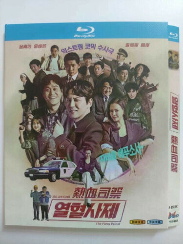 2019 Korean Drama The Fiery Priest BluRayAll Region Disc 3 English Subtitle Boxed