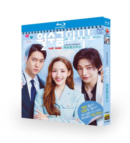 2022 Korean Drama Love in Contract BluRay/HD DVD All Region English Subtitle Boxed