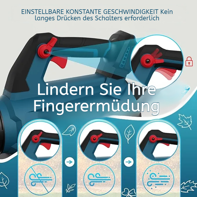 Leaf Blower Cordless - 630CFM/160MPH, 21V Powerful Electric Cordless Leaf Blower with 2 x 4.0Ah Batteries and Charger, Battery Powered Leaf Blowers for Lawn Care, Patio, Yard, Dust, Snow