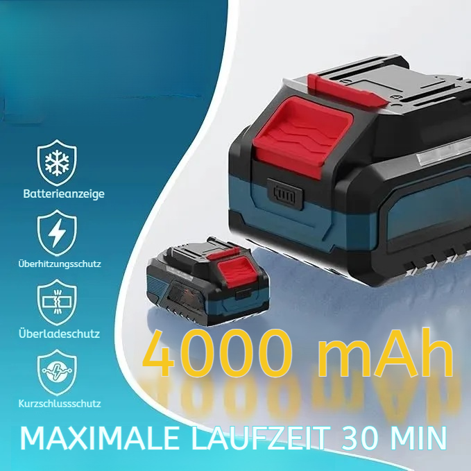 Leaf Blower Cordless - 630CFM/160MPH, 21V Powerful Electric Cordless Leaf Blower with 2 x 4.0Ah Batteries and Charger, Battery Powered Leaf Blowers for Lawn Care, Patio, Yard, Dust, Snow