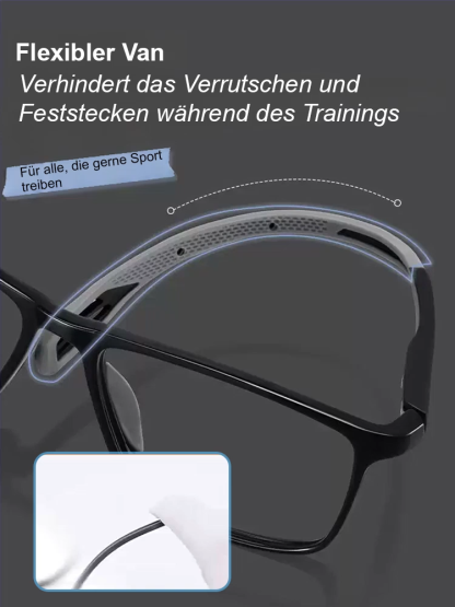 Multifokus-Farbwechsel-Anti-Blaulicht-HD-Silikon-Sport-Lesebrille