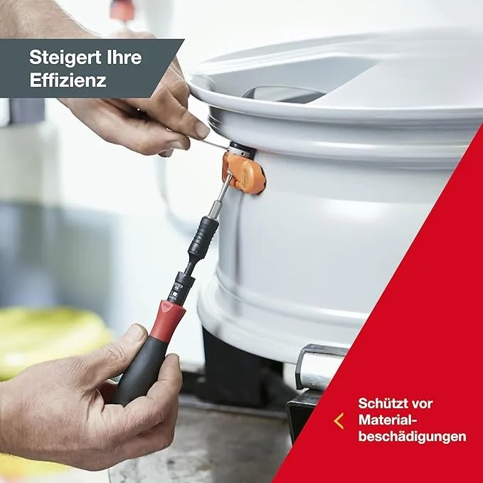 Drehmoment-Schraubendreher 0,8-5,0 Nm inkl. Box + Bitset TorqueVario-S, 14-tlg., Pozidriv/ TORX/ Innensechskant