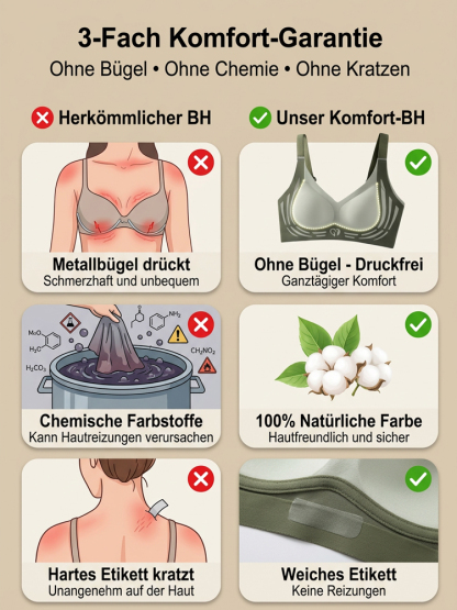 BH mit kleinen Herzen, farblich abgesetzt, nahtlos und push-up