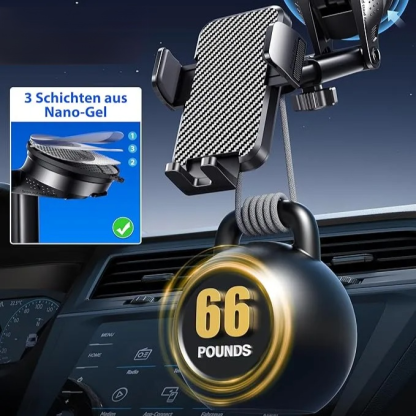 Handyhalterung Auto Handy Halterung Auto Universal Handyhalter Auto 360° Drehbar kfz Handyhalterung Armaturenbrett Handy Halter 