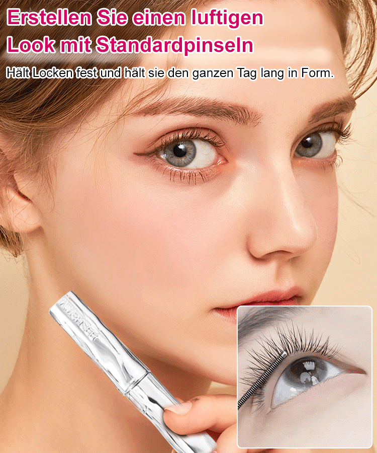 【Vergrößern Sie Ihre Augen】Kleine Stahlrohr-Mascara