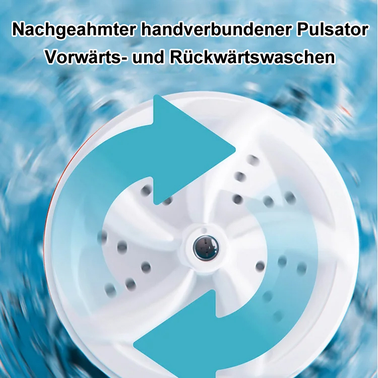 Mini-Turbinenwaschmaschine