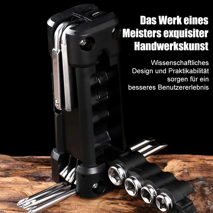 Multifunktionales tragbares Schraubenschlüssel-Set