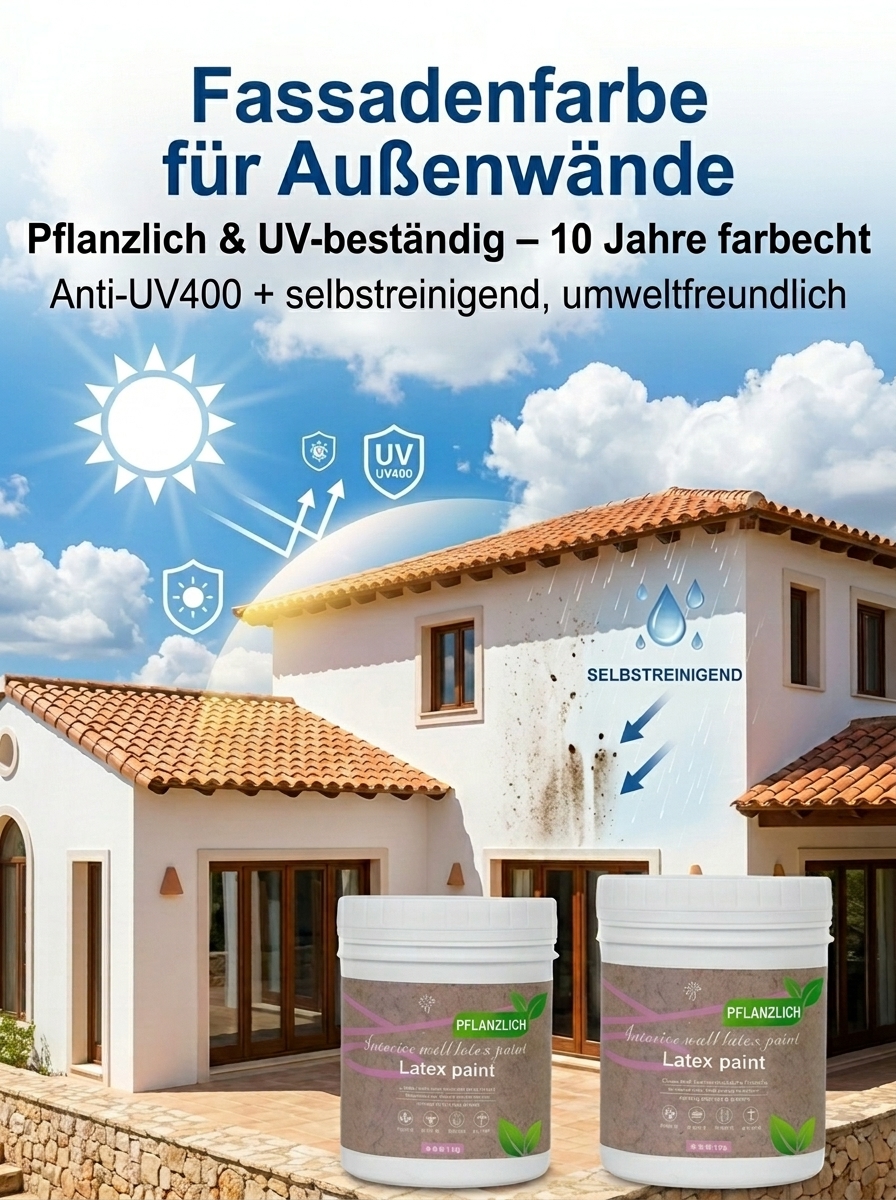 Bio-basierte Nano-Selbstreinigende Formaldehydfreie Latex-Farbe