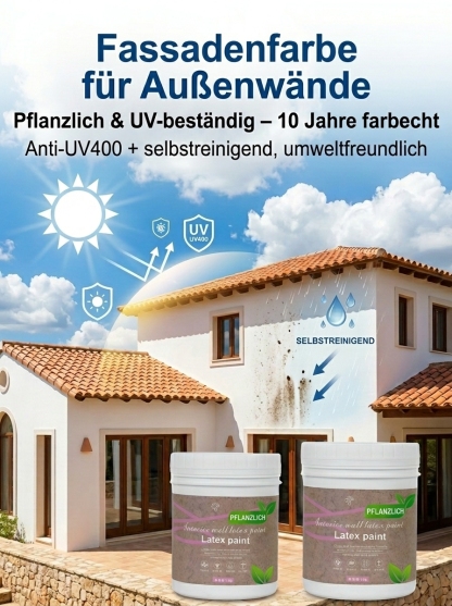 Bio-basierte Nano-Selbstreinigende Formaldehydfreie Latex-Farbe