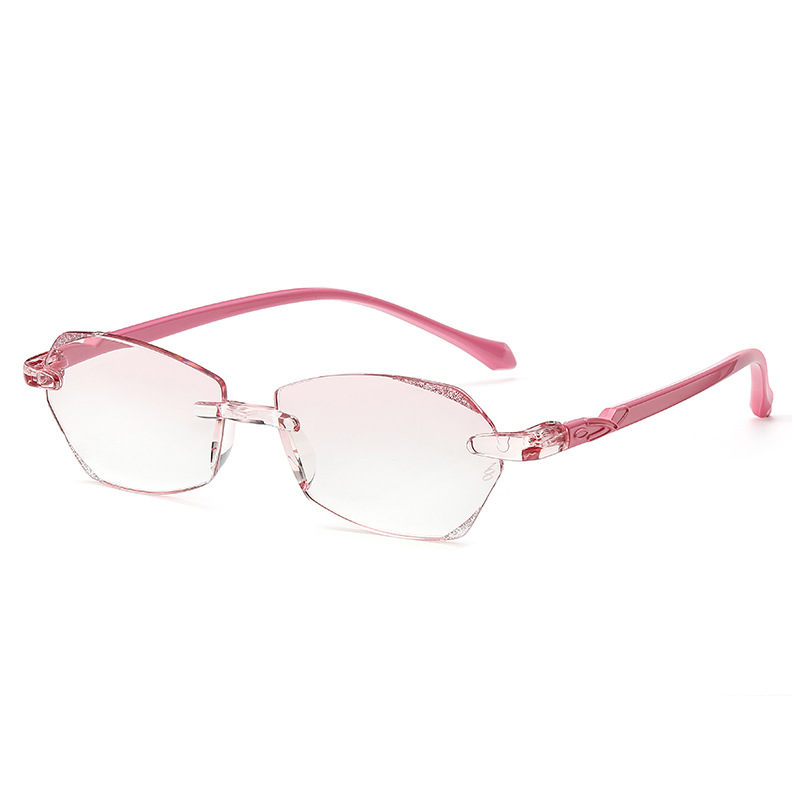 Ultraleichte, integrierte, intelligente Zoom-Diamantschliff-Lesebrille.
