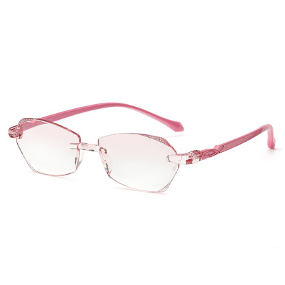 Ultraleichte, integrierte, intelligente Zoom-Diamantschliff-Lesebrille.