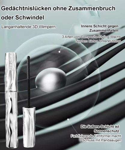 【Vergrößern Sie Ihre Augen】Kleine Stahlrohr-Mascara