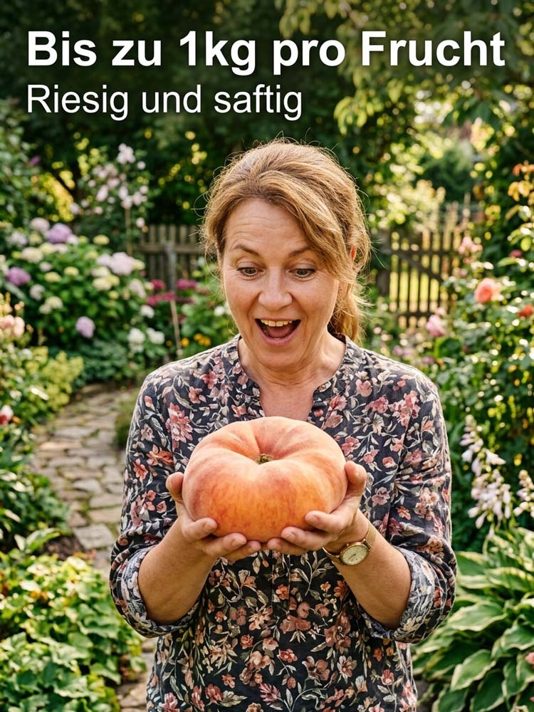 Goldener Tellerpfirsich-Setzling