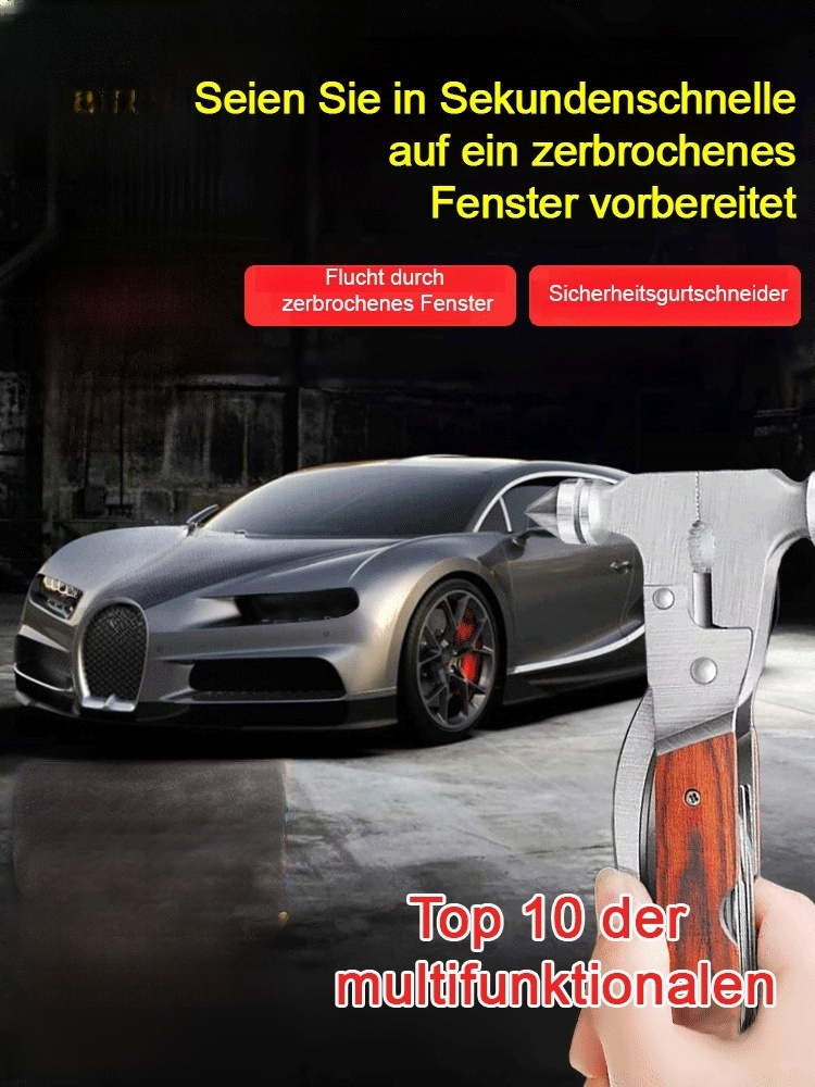 Notfall-Multifunktionssicherheits-Hammer für Fahrzeuge