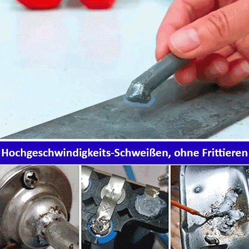 【Kein Schweißgerät erforderlich】Neuartiges universelles Schweiß- und Reparaturmaterial✨Kann Kupfer, Eisen, Aluminium, Edelstahl und andere Materialien schweißen
